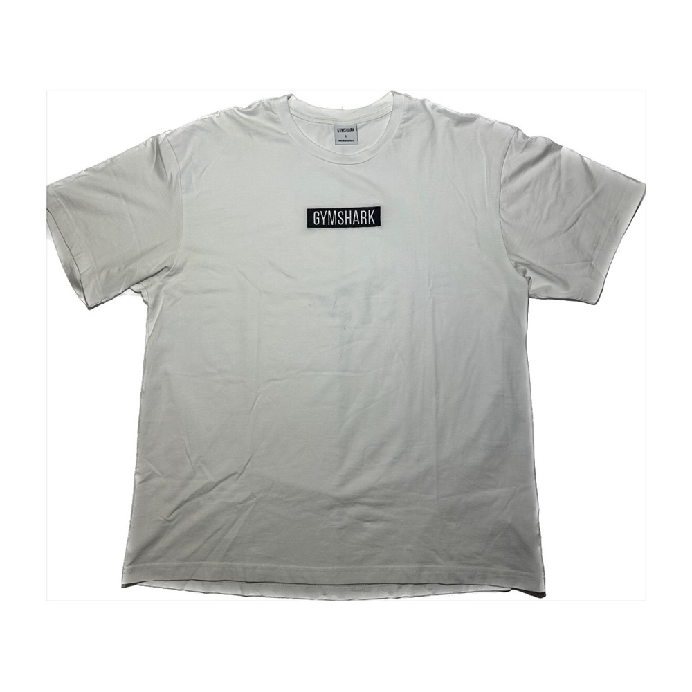 NEW Gymshark Men’s White Oversized Shirt | Large